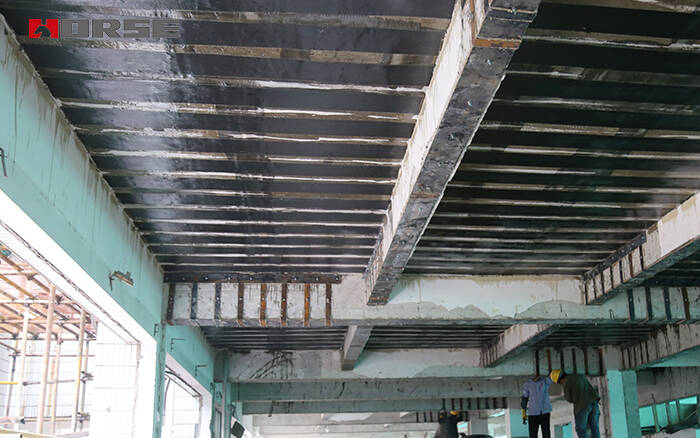 Bahan CFRP untuk peningkatan beban