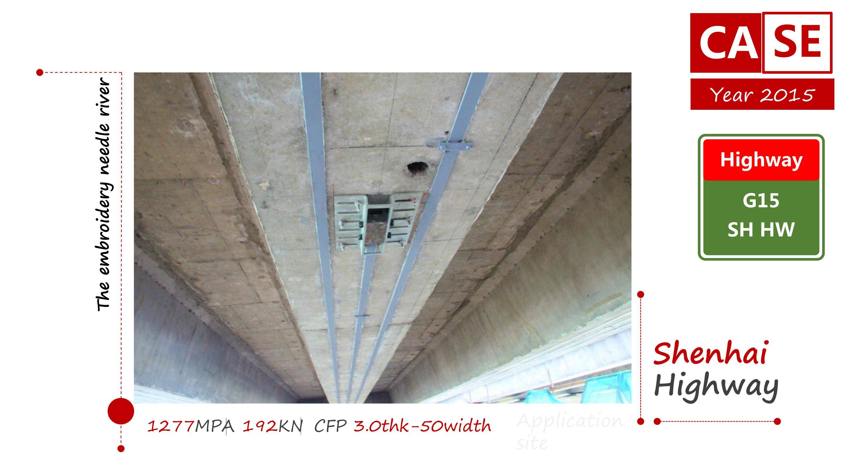 prestressed CFRP plate strengthening