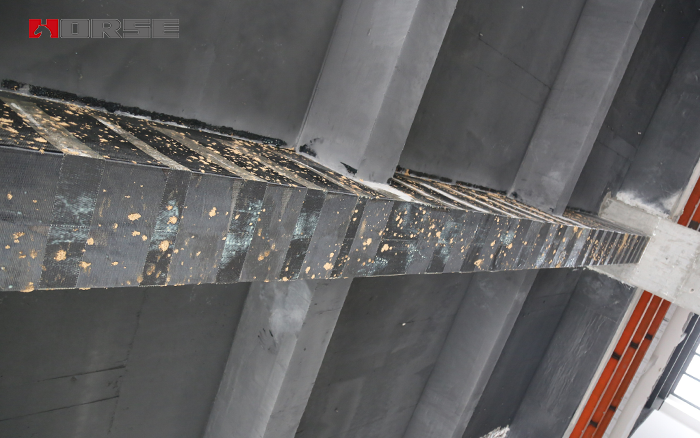 carbon fiber wrapping for beam carbon fiber wrapping for beam