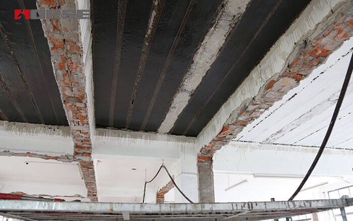 CFRP used to strengthen structural elements CFRP used to strengthen structural elements