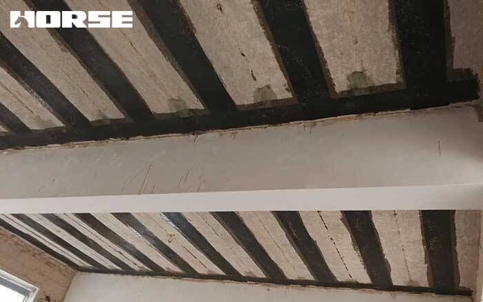 Karbon fiber sargılı beton levha