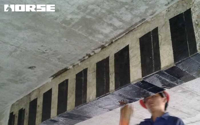 Lembaran Serat Karbon untuk Perbaikan Beton