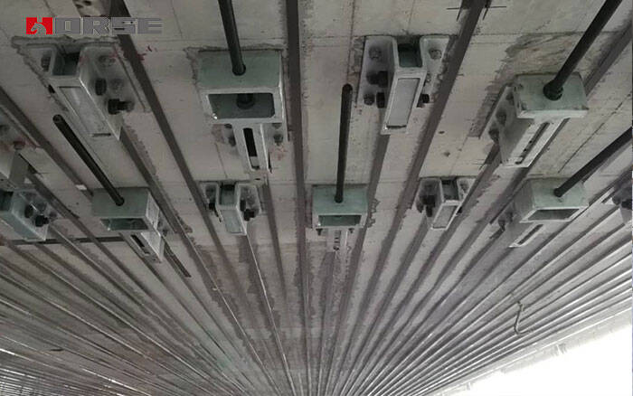 Prestressed Carbon Fiber Strip on Bridge Prestressed Carbon Fiber Strip on Bridge