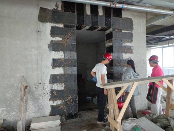 Penguatan Pembukaan dengan Kain Serat Karbon HM-30 Penguatan Pembukaan dengan Kain Serat Karbon HM-30