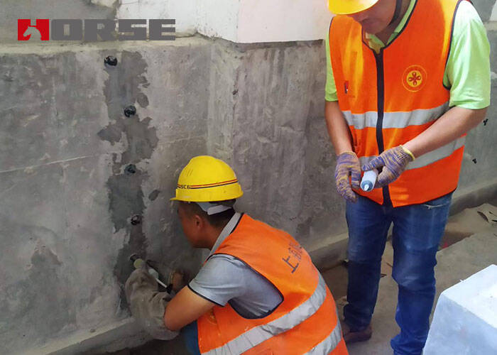 perbaikan retak dengan perekat injeksi