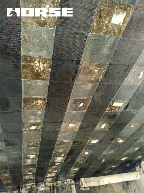 Retakan Lantai Beton Bertulang Serat Karbon Retakan Lantai Beton Bertulang Serat Karbon