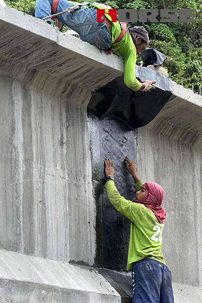 HM-30 CFRP pada Sambungan Balok Jembatan Mati-Maragusan