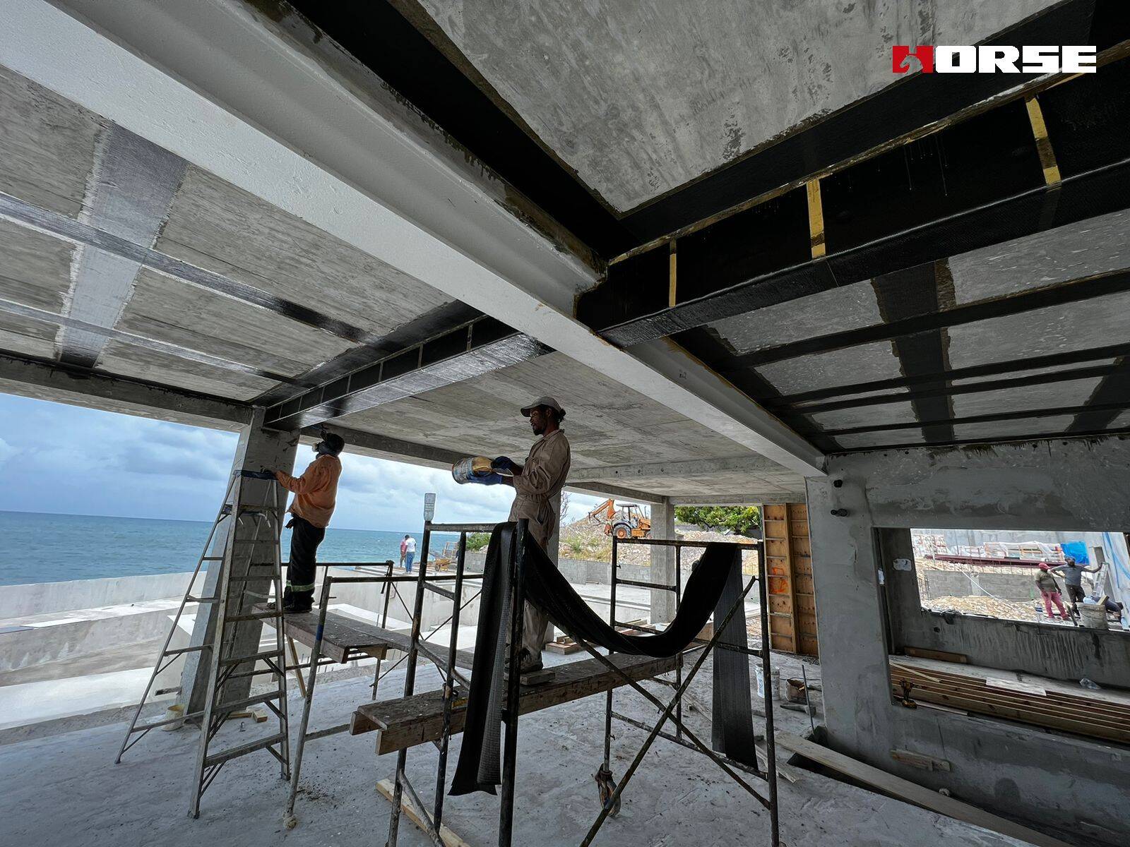 Penguatan Serat Karbon (CFRP) Untuk Vila Tepi Pantai Penguatan Serat Karbon (CFRP) Untuk Vila Tepi Pantai