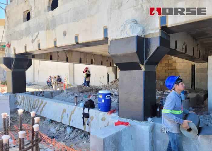 Rehabilitasi dan Perkuatan Kolom Beton Bertulang
