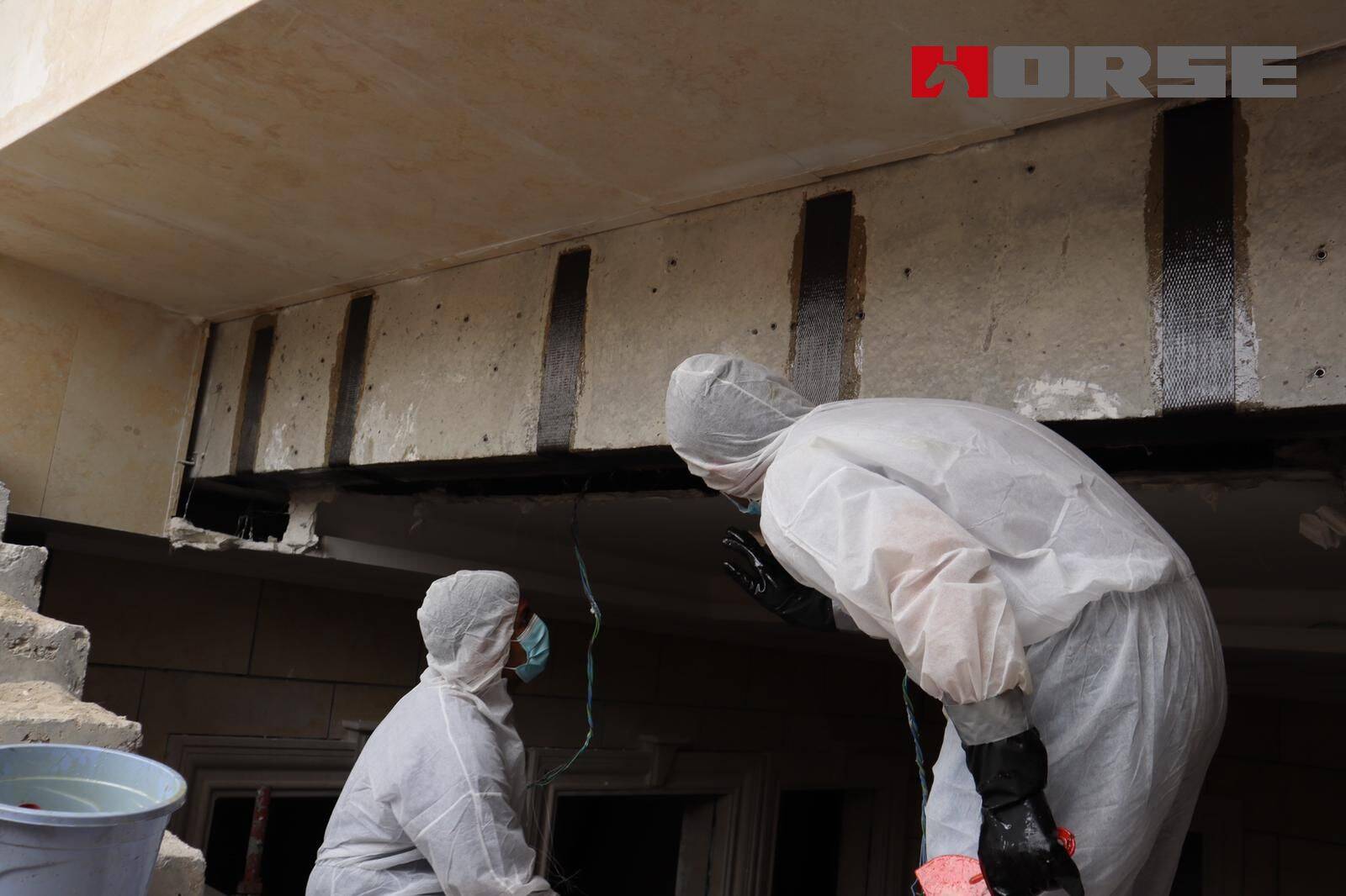 Perkuatan dan Penguatan Balok dengan Serat Karbon HM-60