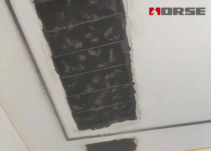 serat karbon untuk perbaikan atap yang retak