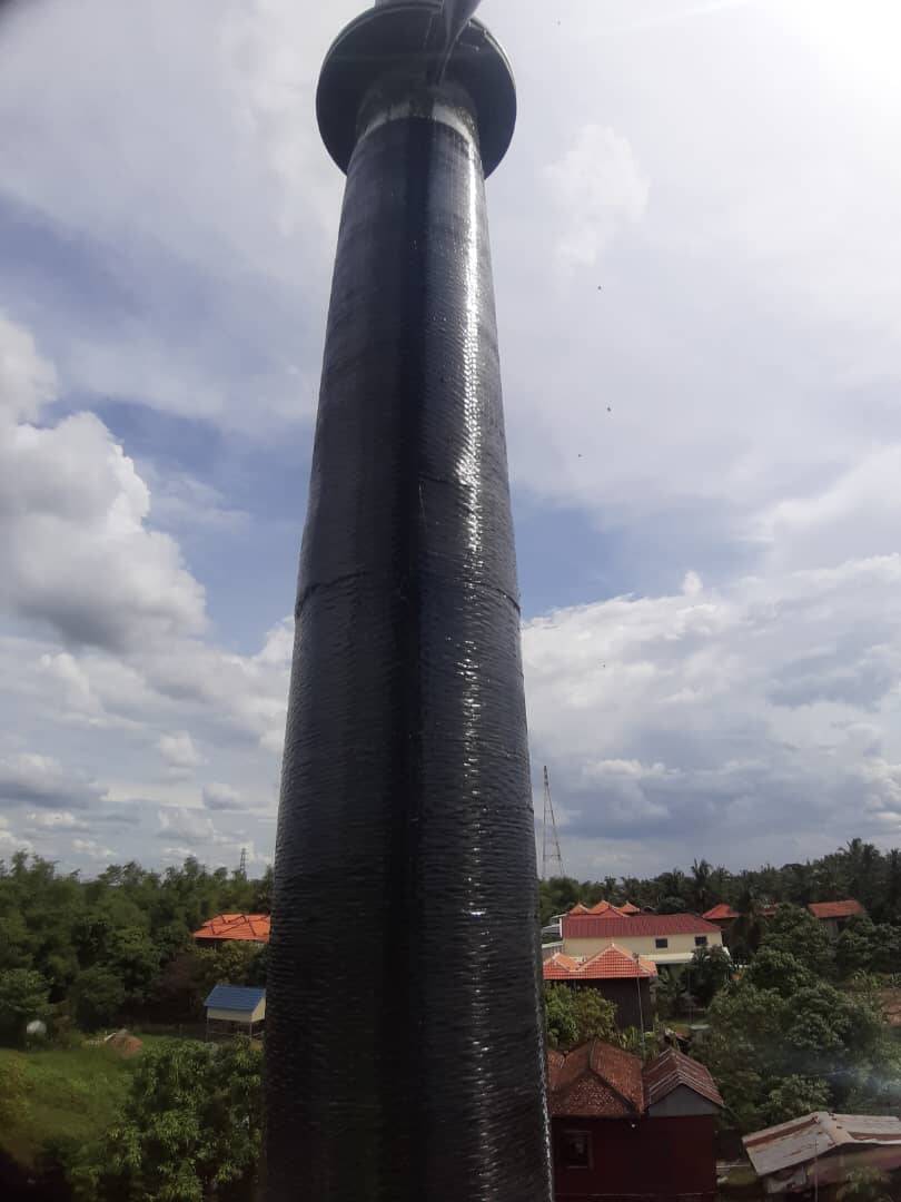 Perbaikan Menara Telekomunikasi Baja menggunakan Carbon FRP Perbaikan Menara Telekomunikasi Baja menggunakan Carbon FRP