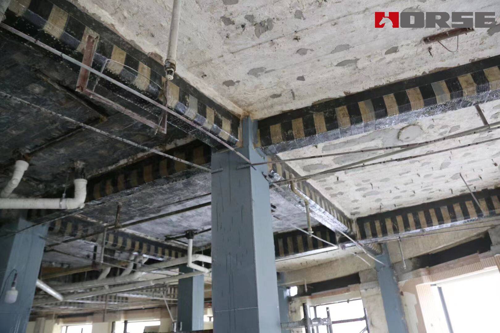 Penguatan dan Renovasi Hotel Wugong dengan Serat Karbon