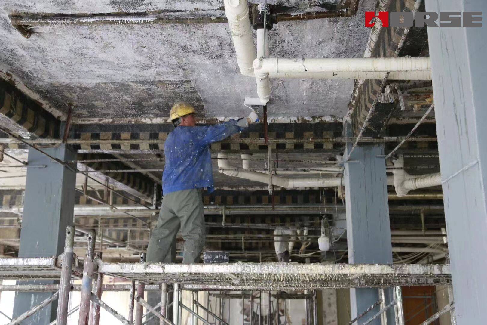 Penguatan dan Renovasi Hotel Wugong dengan Serat Karbon