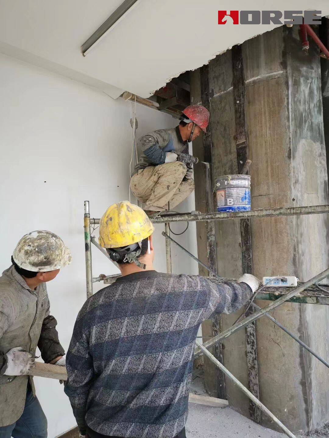 perbaikan kolom beton