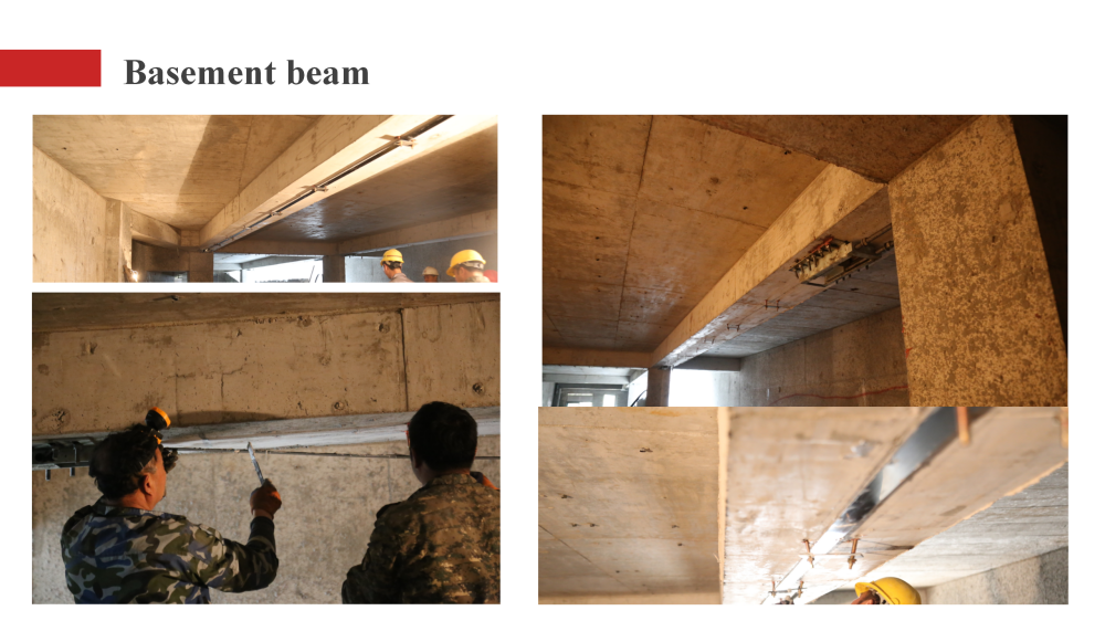 HM Post tension FRP System Beam Application HM Post tension FRP System Beam Application