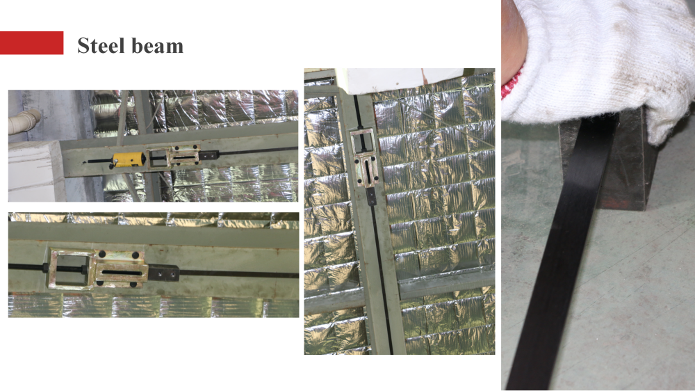 HM Post tension FRP System Steel Beam Application HM Post tension FRP System Steel Beam Application