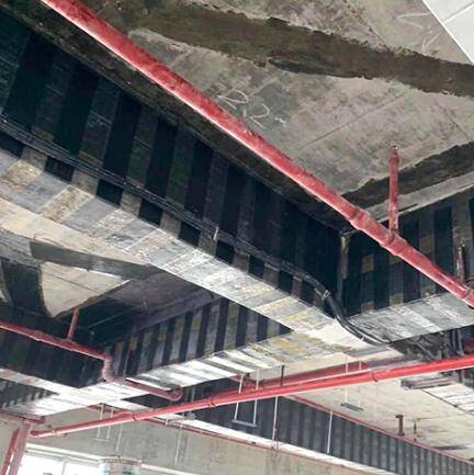 Bahan Serat Karbon Untuk Struktur Yang Diperkuat