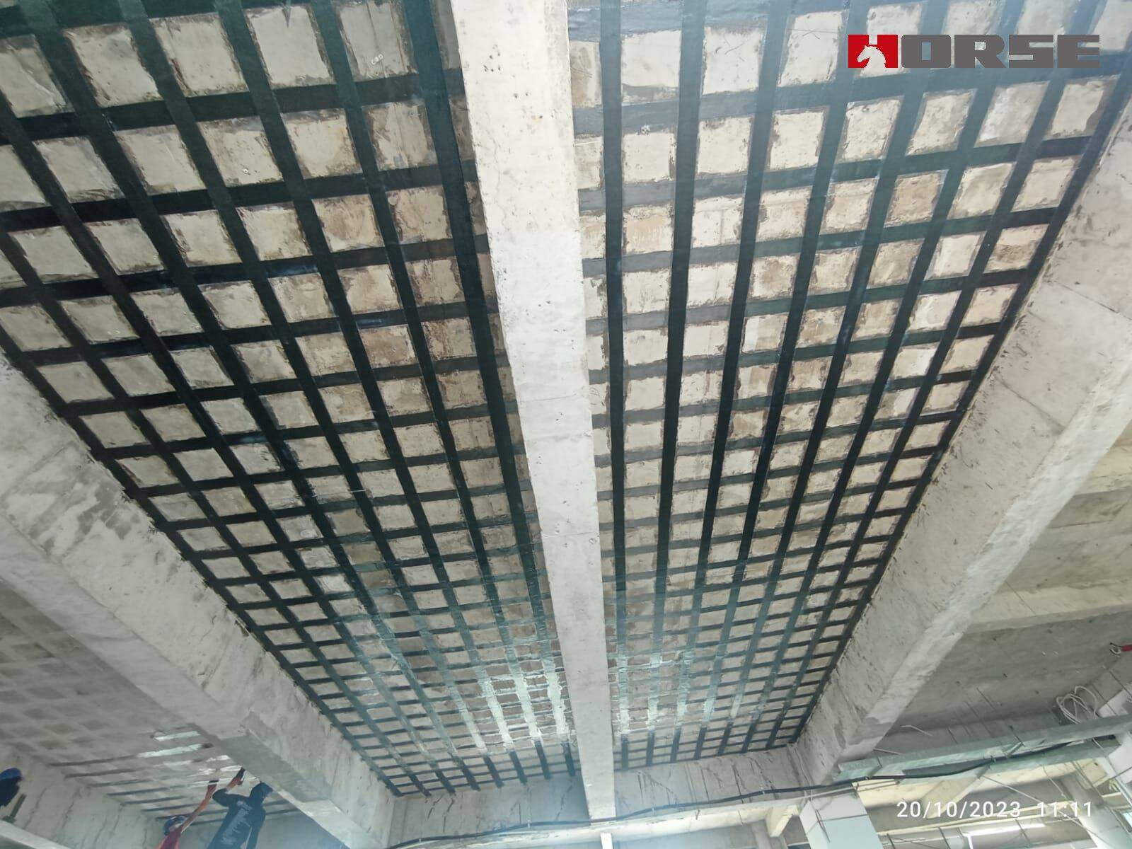Perbaikan Retak Beton Serat Karbon