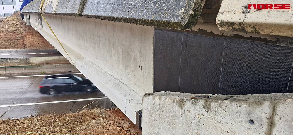 Carbon Fiber Shear Reinforcement Of Prestressed Overpasses