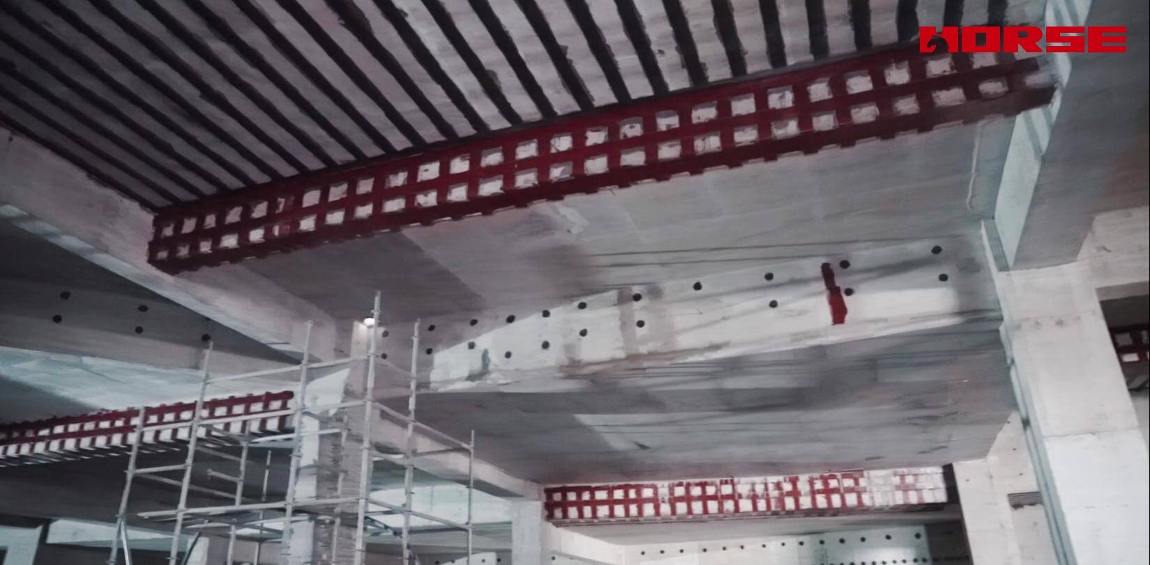 Perkuatan Pusat Kapal Pesiar Beton