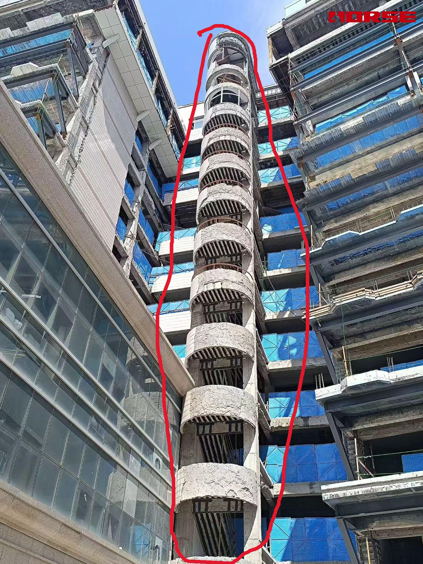 serat karbon untuk perkuatan tangga spiral serat karbon untuk perkuatan tangga spiral