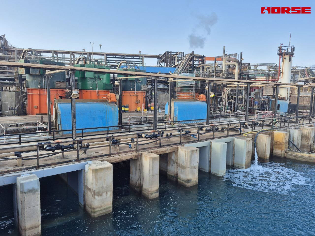 Rehabilitasi Infrastruktur Laut | Perkuatan Stasiun Pompa Air Laut untuk Instalasi Minyak dan Gas Lepas Pantai