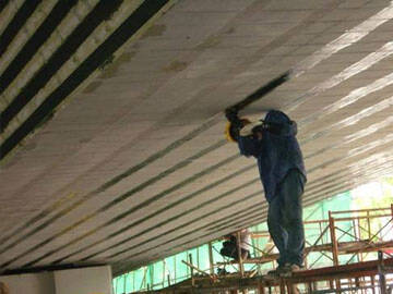 Bungkus CFRP untuk penguatan jembatan