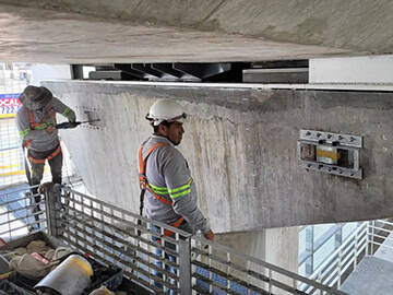 Perbaikan/Penguatan Jembatan dan Bangunan dengan Material FRP Pasca-Tegangan