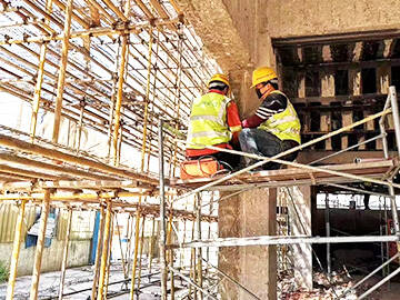 Seismic Retrofit with Fiber Reinforced Polymers FRP of Elderly Care Homes 