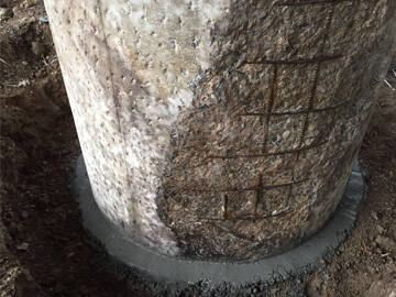 Rehabilitasi Substruktur Jembatan dengan Jaket Tiang Pancang FRP